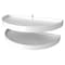Rev-A-Shelf Polypropylene, White, 39.34 in W, 15.94 in H, 39 in D, 21.61 in L, White 6882-39-11-570 - alternate 1